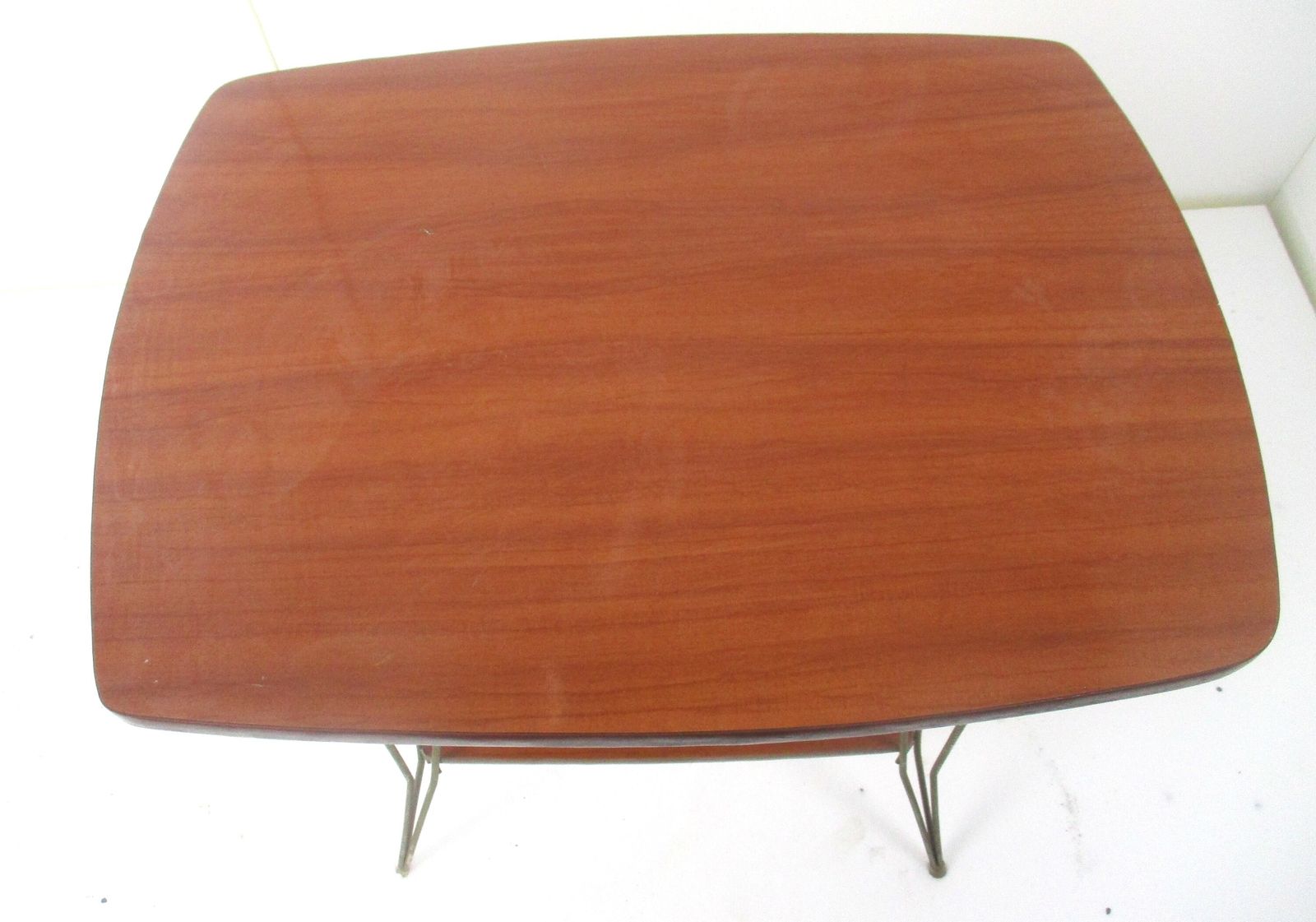 Small Vintage Authentic Tv Stand Table Mid Century Modernist Stunning Funky Ra photo Furniture