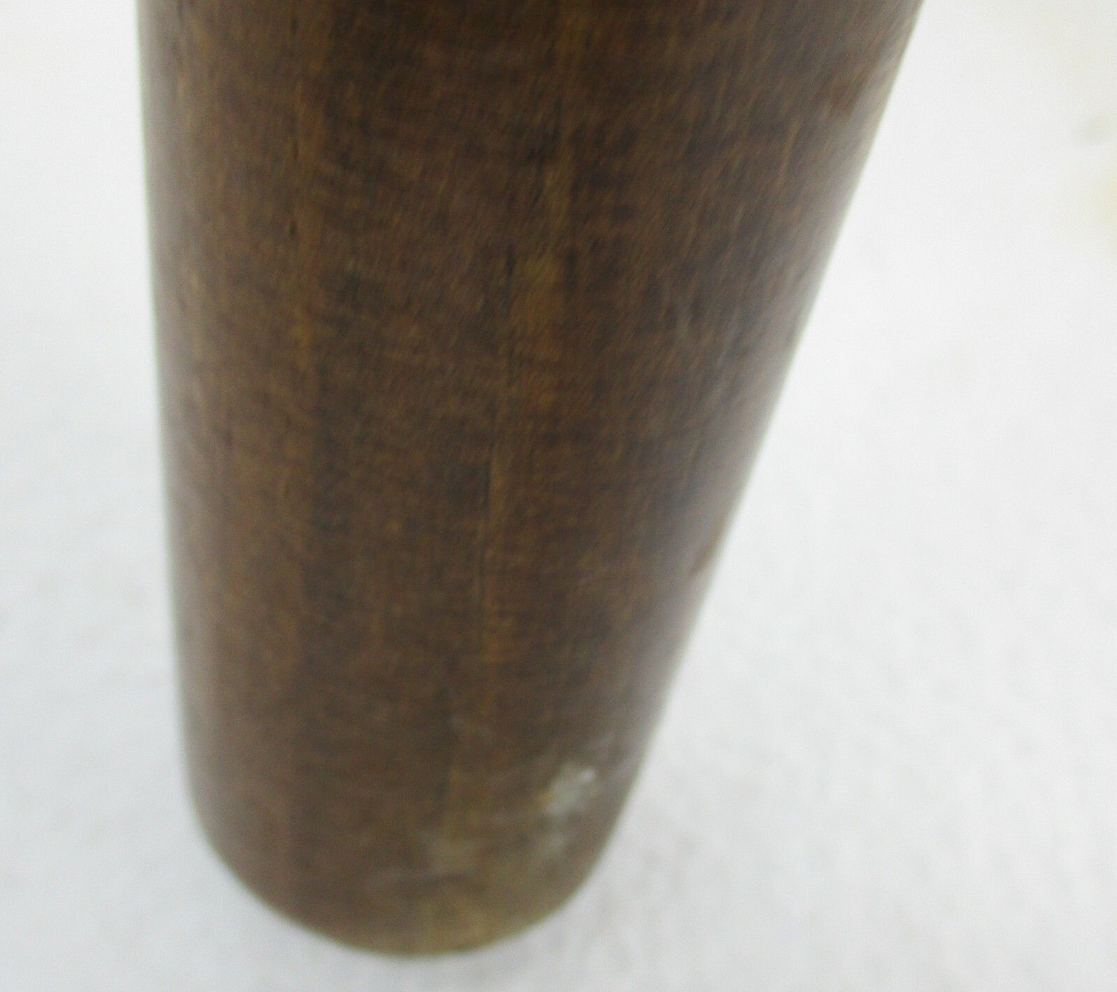 Vintage Hand Carved Wood Milking Stool Crutch Pedestal Table Farmhouse Barn photo vinterior