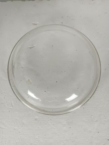 Art Deco Spelter  Communion Dish Bowl Centerpiece Ciborium Tray Etched Glass Cat photo Home Decor
