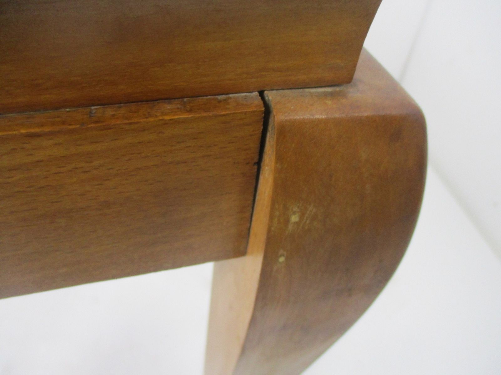 Modernist Retro Wooden Oak Stool Ottoman Footstool Danish Modern Style Pop Art photo 223.0