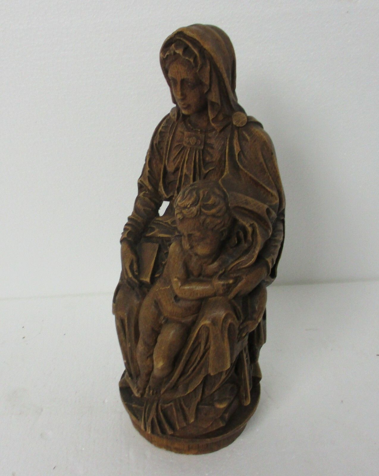 Large Lady Of Bruges Virgin Mary Madonna Della Sedia Seggiola Resin Gorgeous photo 352.0