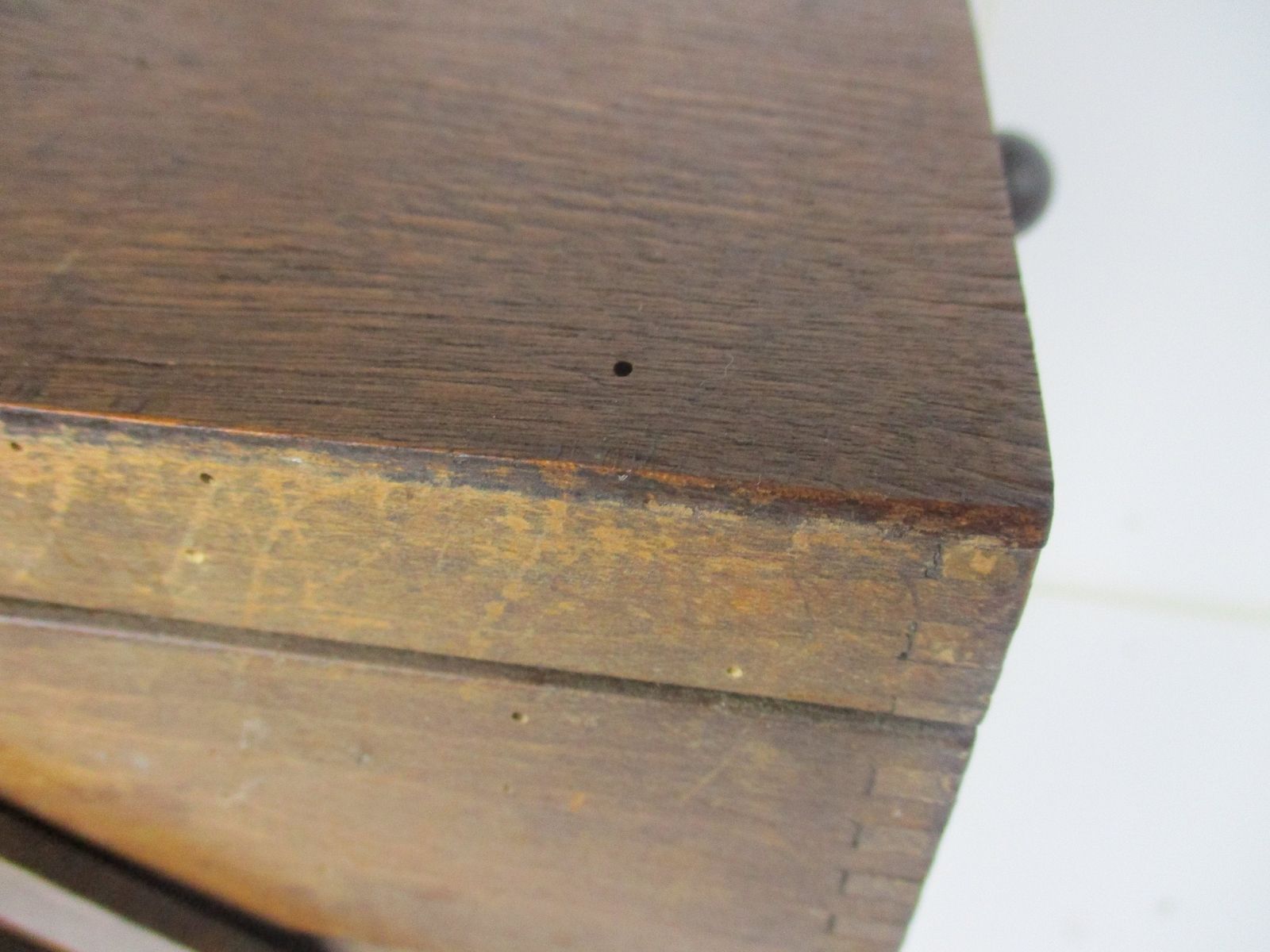 photo for sale Large Art Deco Torck Wooden Sewing Box Basket Stand Signed Torck Accordion