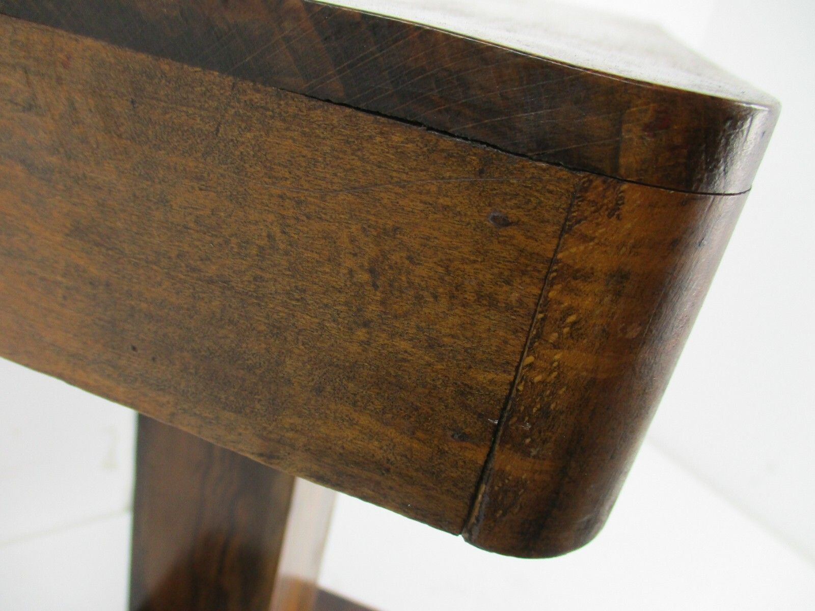 Hand Carved Wooden Pedestal Display Side Table Side Boards Stunning Rare Piece photo vintage