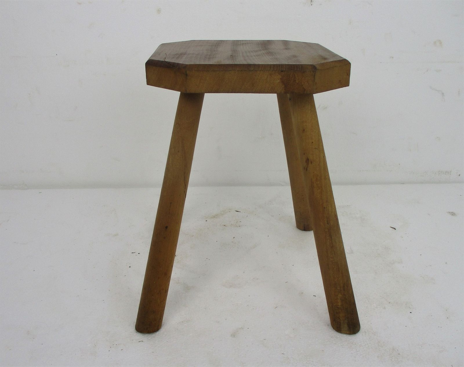 Old Milk Milking Stool Farmhouse Country Barn Style Side Display Table Pedestal photo for sale