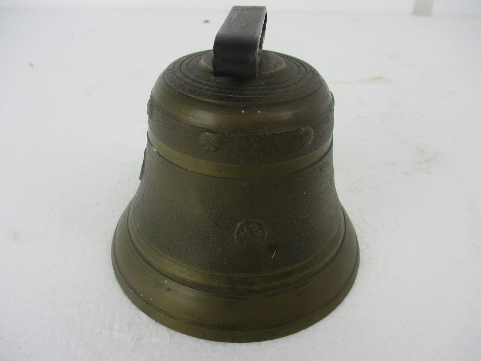 Large  Brass Ornate Table Bell Brass Clapper Art Deco Decorative photo 101.0