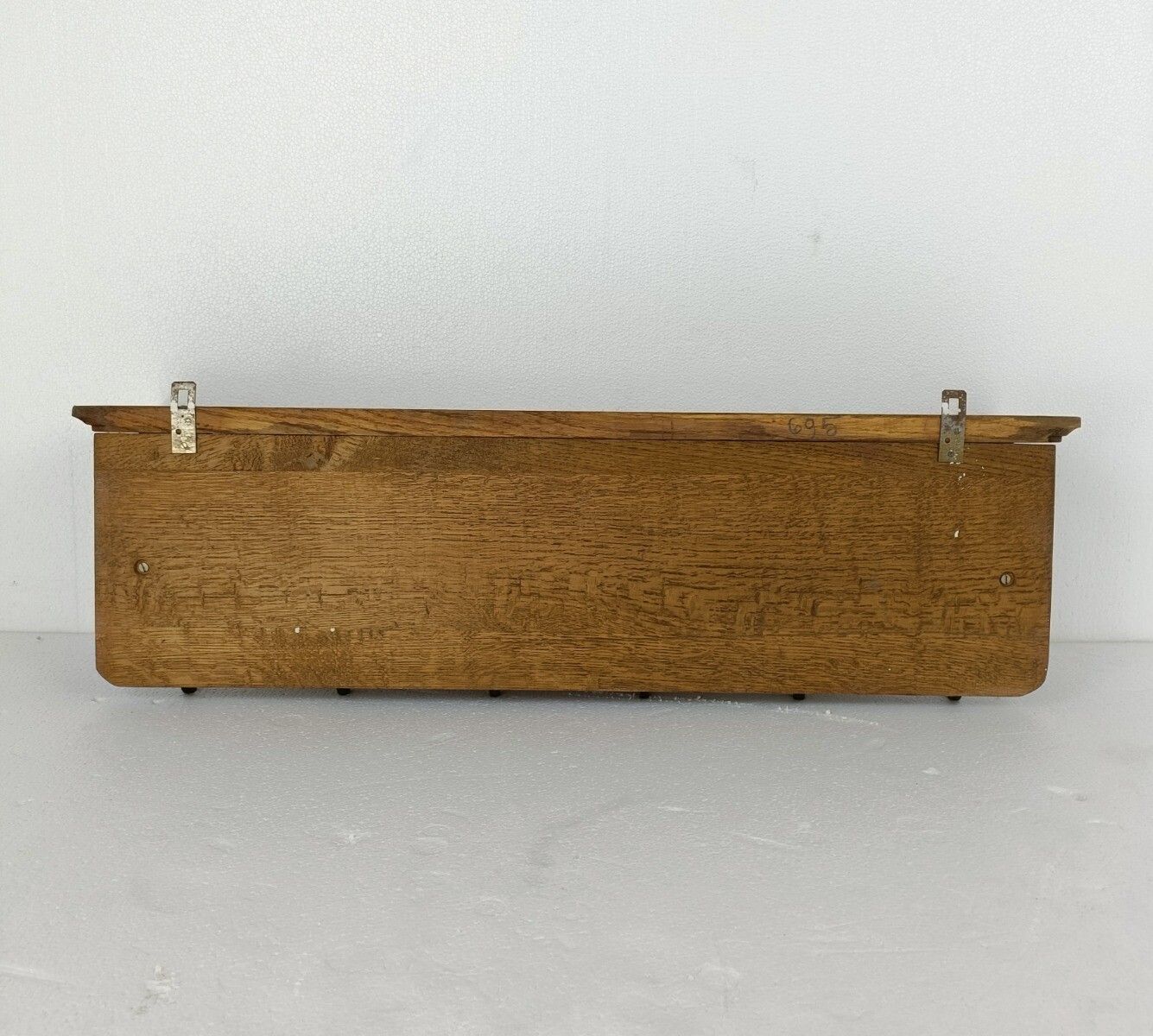 photo furniture Hand Carved Wood Coat Hat Kitchen Hallway Rack Antique Heavy Beautiful