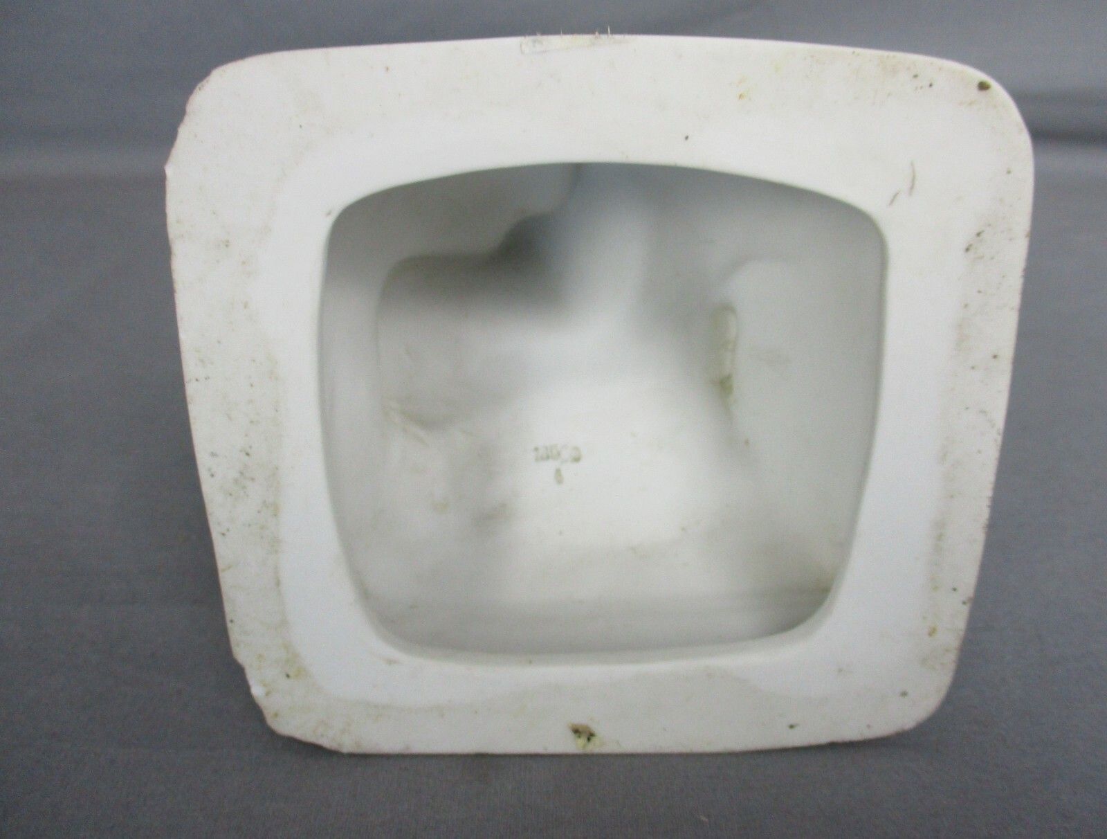 photo furniture French Antique 1900 Bisque Statue Virgin Mary Our Lady Madonna Open Arms 15"