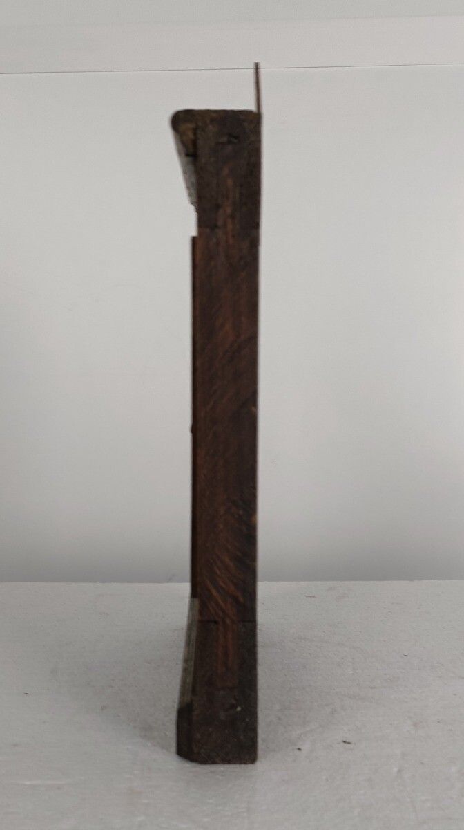 Ornate Hand Carved Wooden Oak Wall Hanging Bird Antique photo vintage