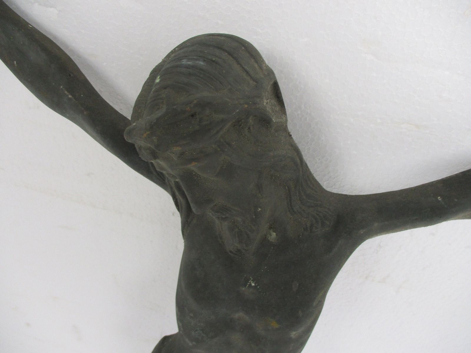 Gorgeous Antique Brass Bronze Corpus Jesus Christ Church 19th 20th Century 23.62 photo 244.0