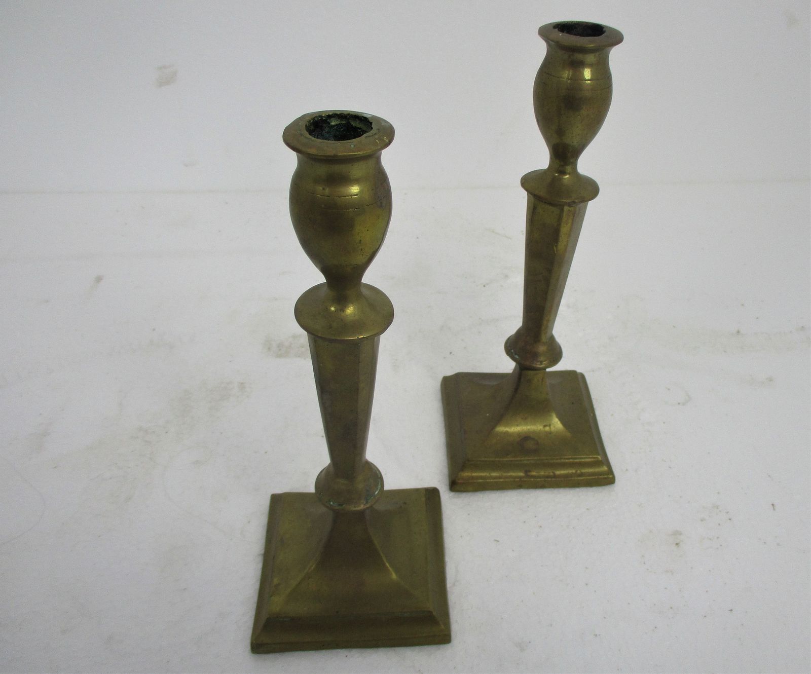 Antique Bauhaus Art Nouveau Candle Sticks Candle Holders Brass Stylish photo furniture