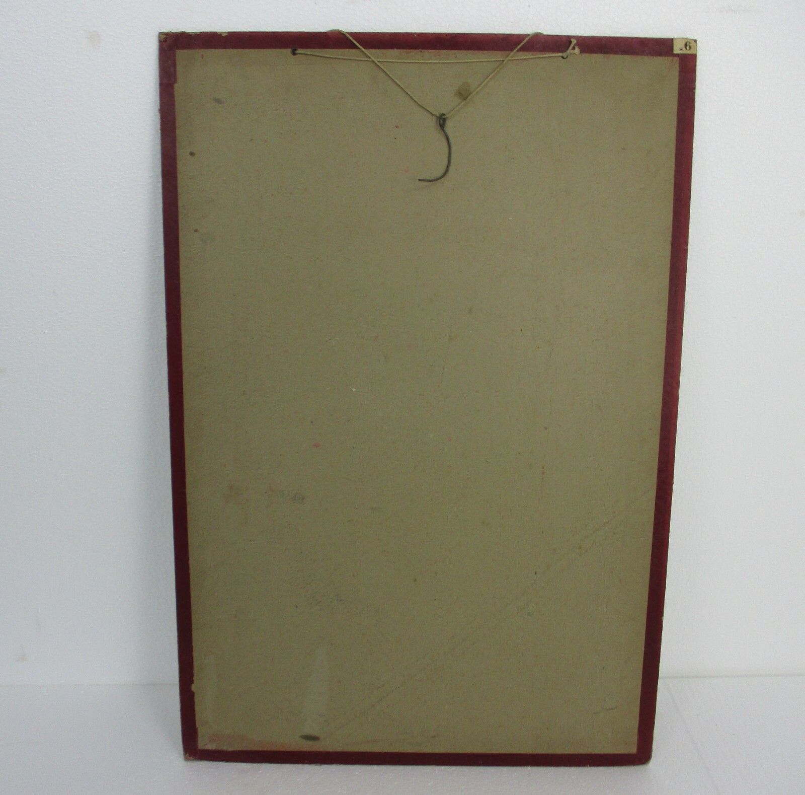 Antique Religious  Cardboard Chromolith Healing Of The Deaf And Dumb Speybrouck photo Art