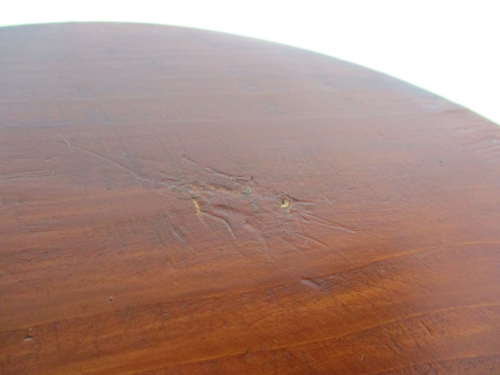 Wood Side Wine Table Pedestal Plant Stand 70s  Two Tier Painted Pine Wood photo Furniture