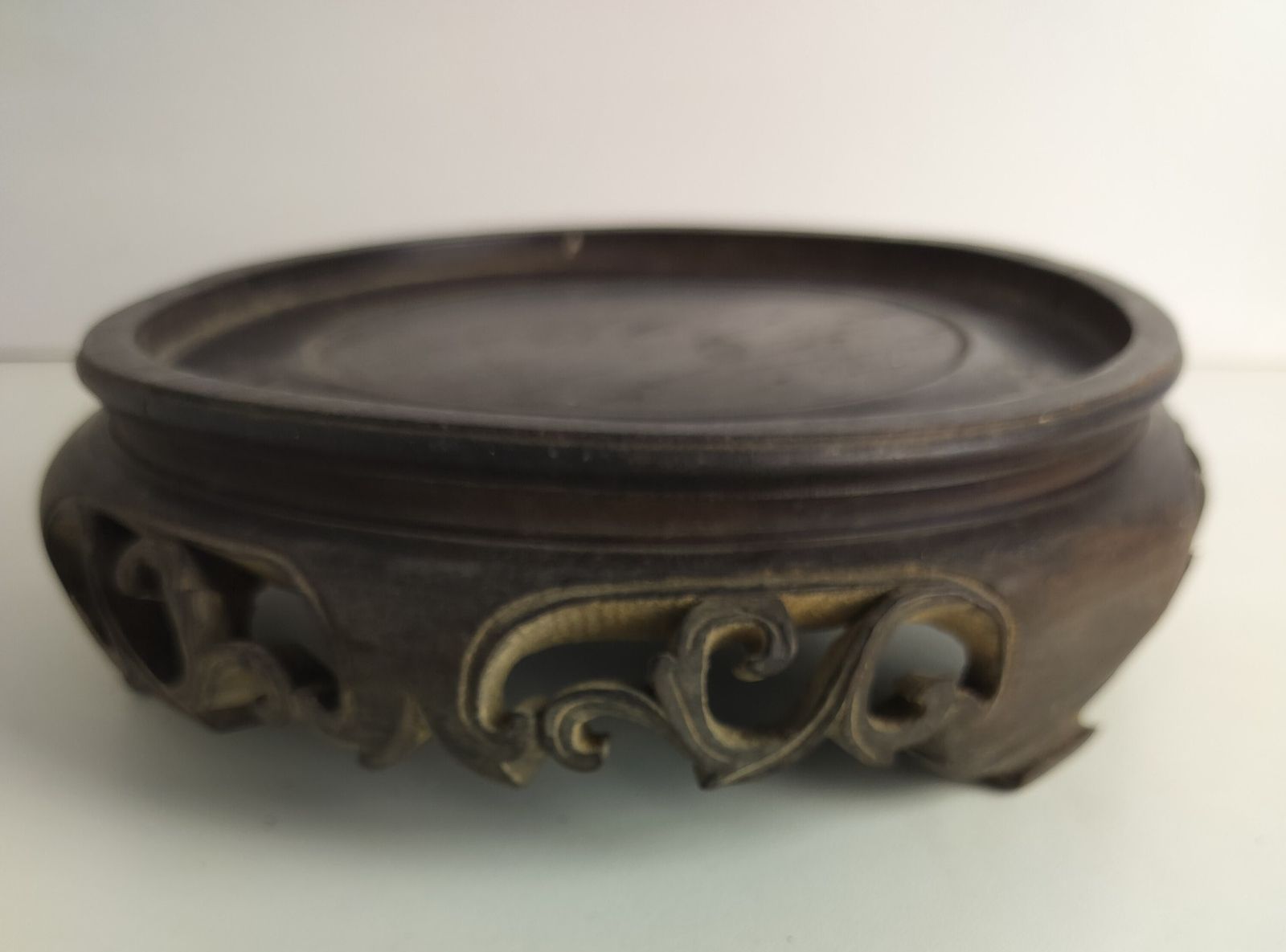 Pedestal Stand For Planter Flower Jardiniere Or Vase Chinese Wood Display Buddha photo furniture