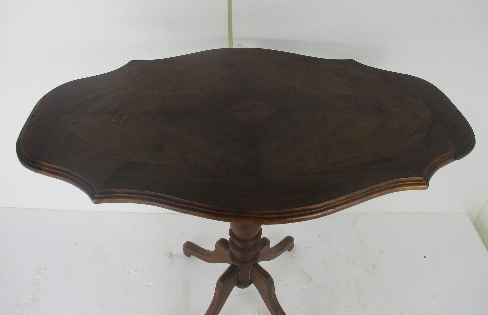 Art Nouveau  Pedestal Table Plant Flower Stand Side Table  Edwardian Style Inlay photo Furniture