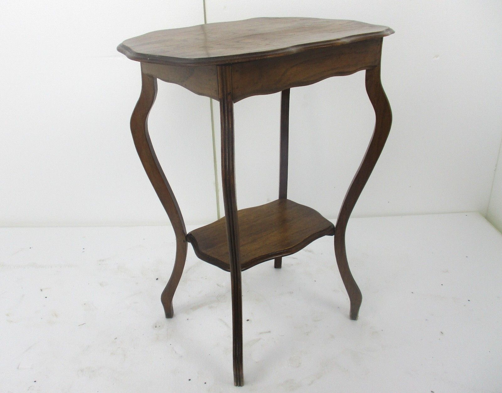 Art Nouveau Pedestal Side Occassional Table Plant Bonsai Stand Antique Two Tier photo buy
