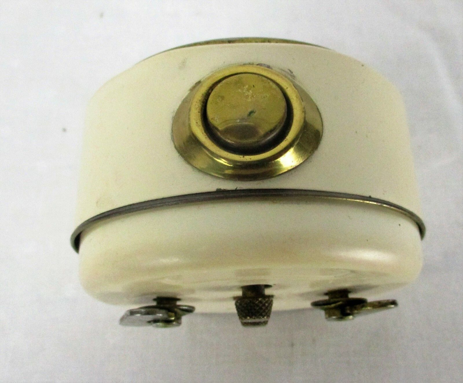 Vintage Junghans Working Condition German White Alarm Clock Retro Collectible photo vintage