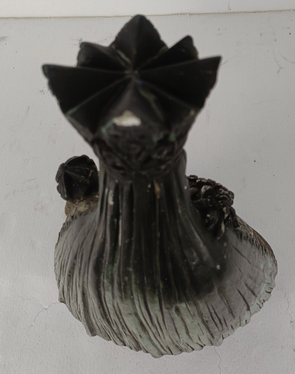 Xl Impressive Black Madonna De Hal Halle Virgin Mary Statue Figurine Plaster Col photo buy