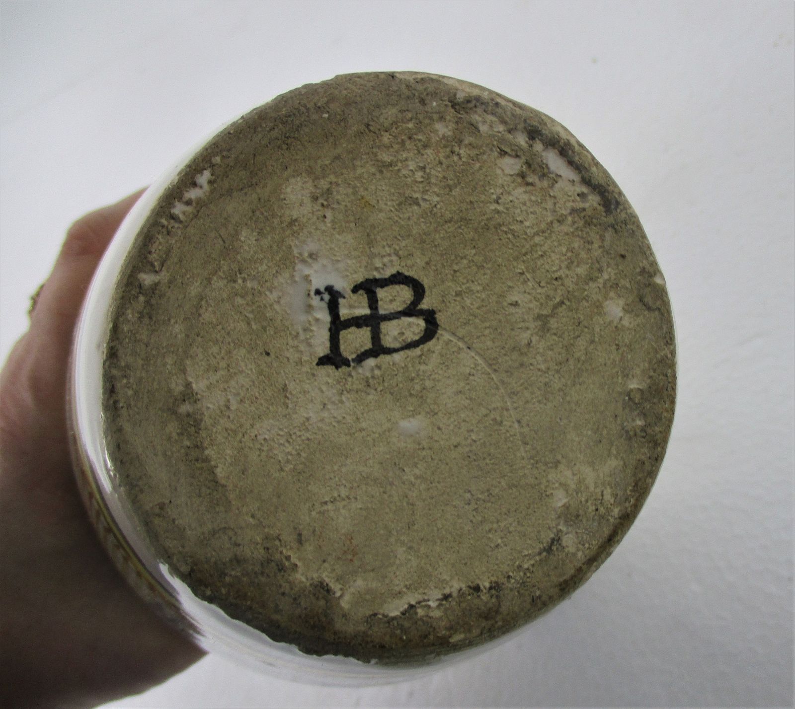 Antique French Henriot Hb Quimper Tea Coffee Pot Decor Bretonne Polychrome Hand photo buy