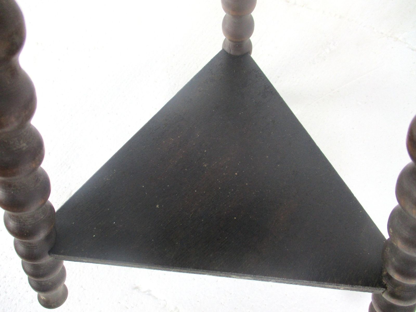 Antique Edwardian Floor Standing Plant Holder Planter Hobnails Wood Gorgeous Rar photo vinterior