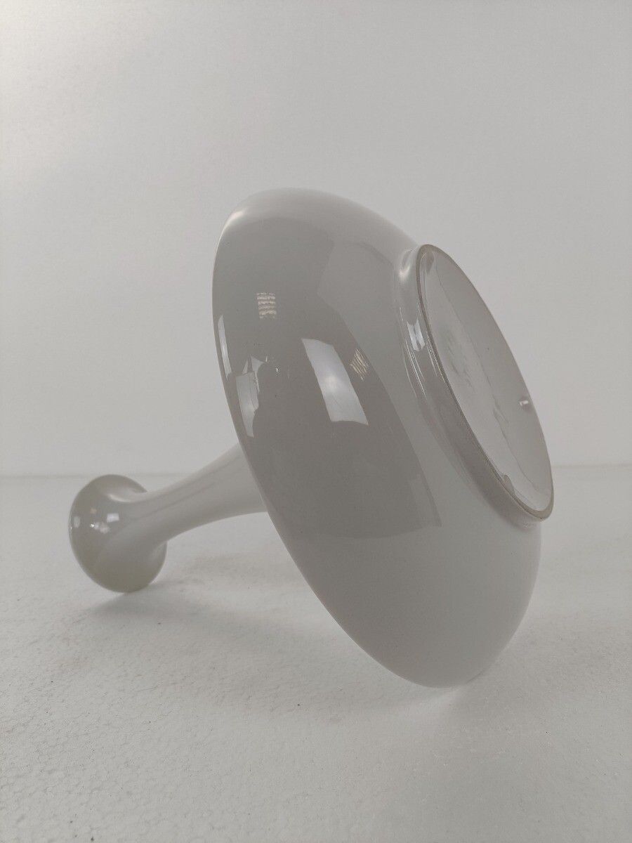Pino Spagnolo Design For Sicart Post Modern Vase  Italy Space Age Modernist Whit photo Home Decor