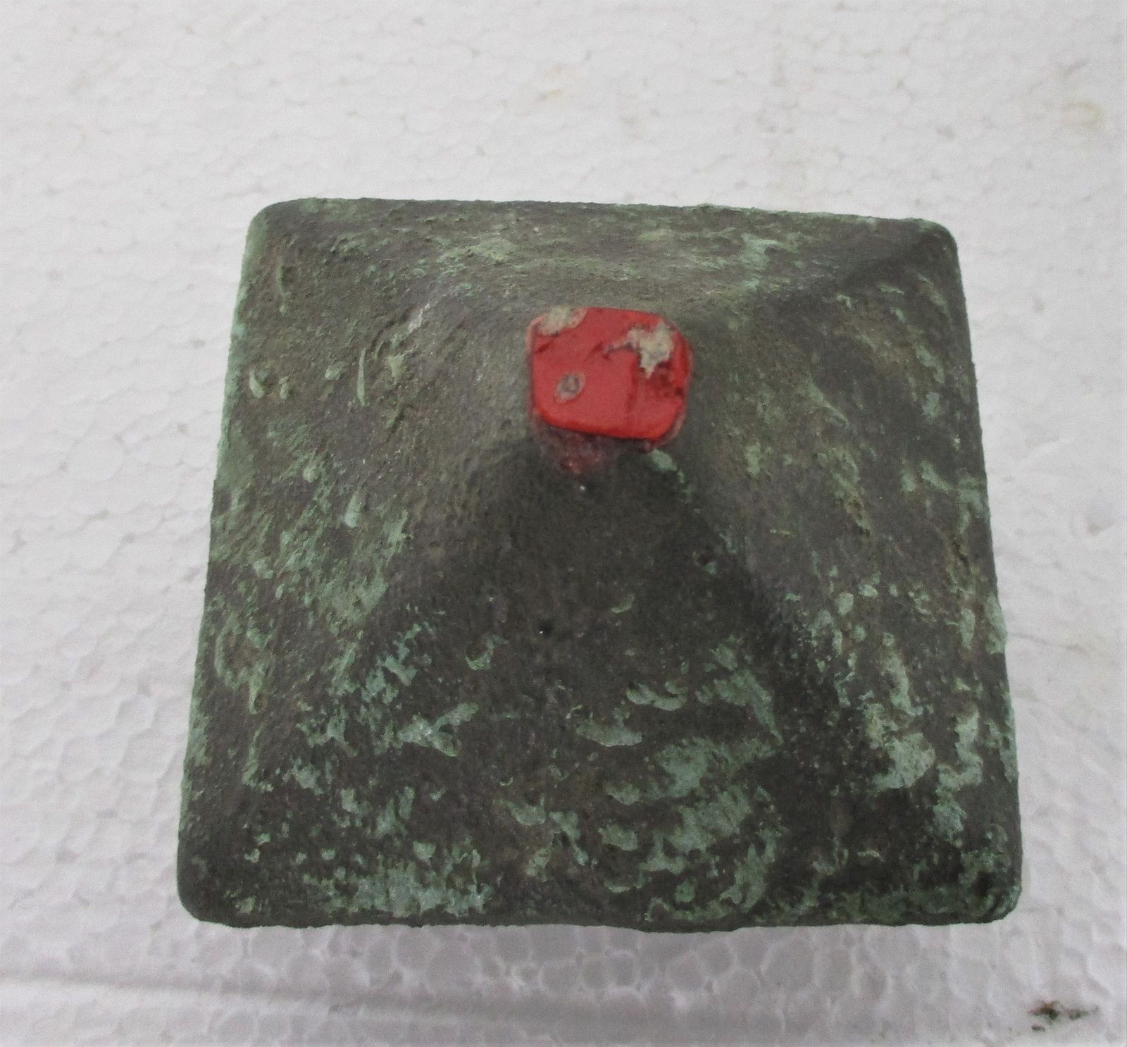 Tea Coffee Pot Fat Lava Stoneware Italy Italian Funky Vintage Retro Rare photo vinterior
