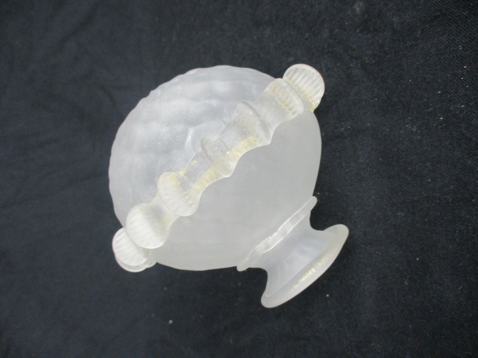 Venetian Murano Chandelier Replacement Part White Italian  Art Glass Reclaimed photo for sale