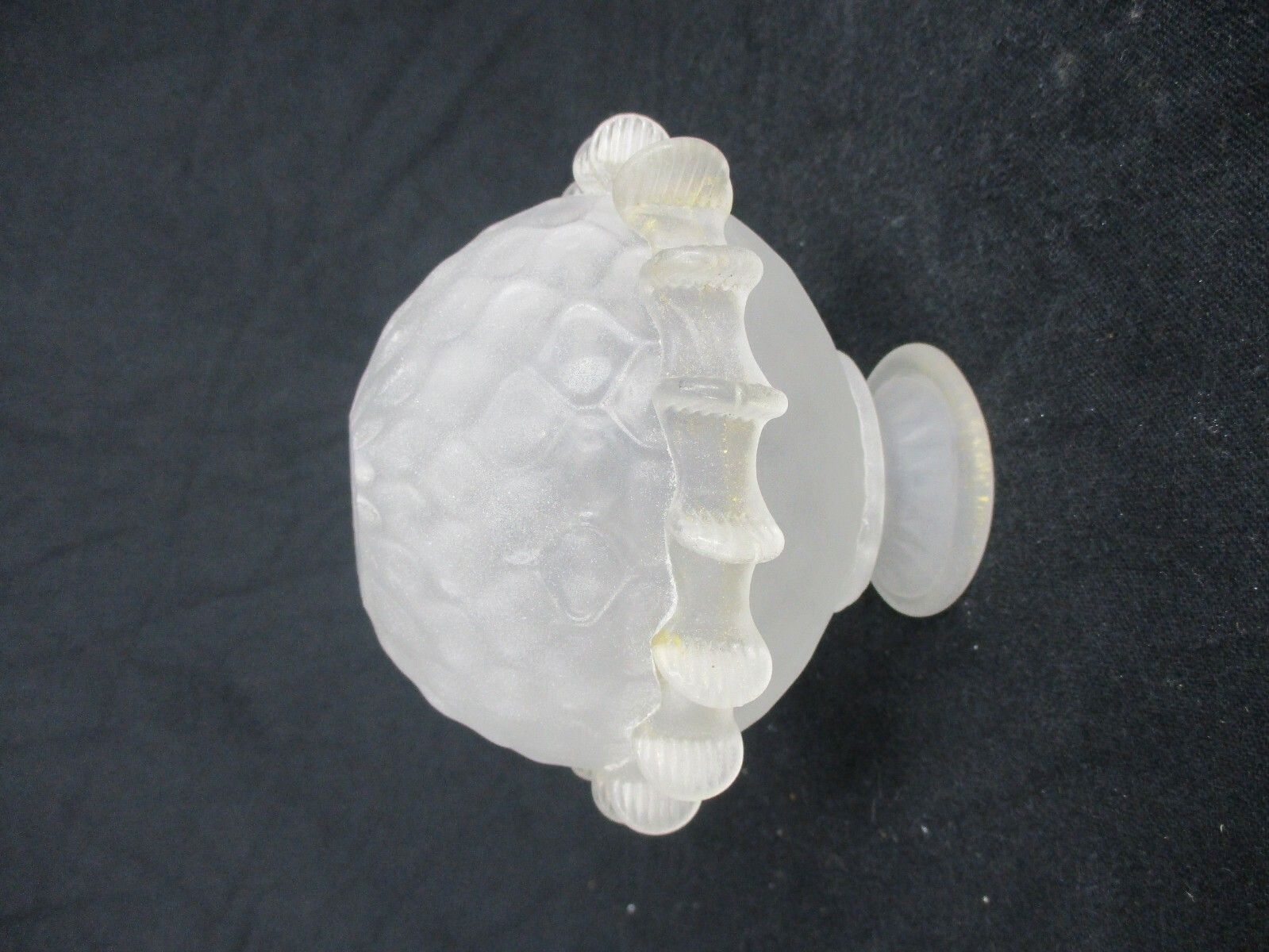Venetian Murano Chandelier Replacement Part White Italian  Art Glass Reclaimed photo 70.0
