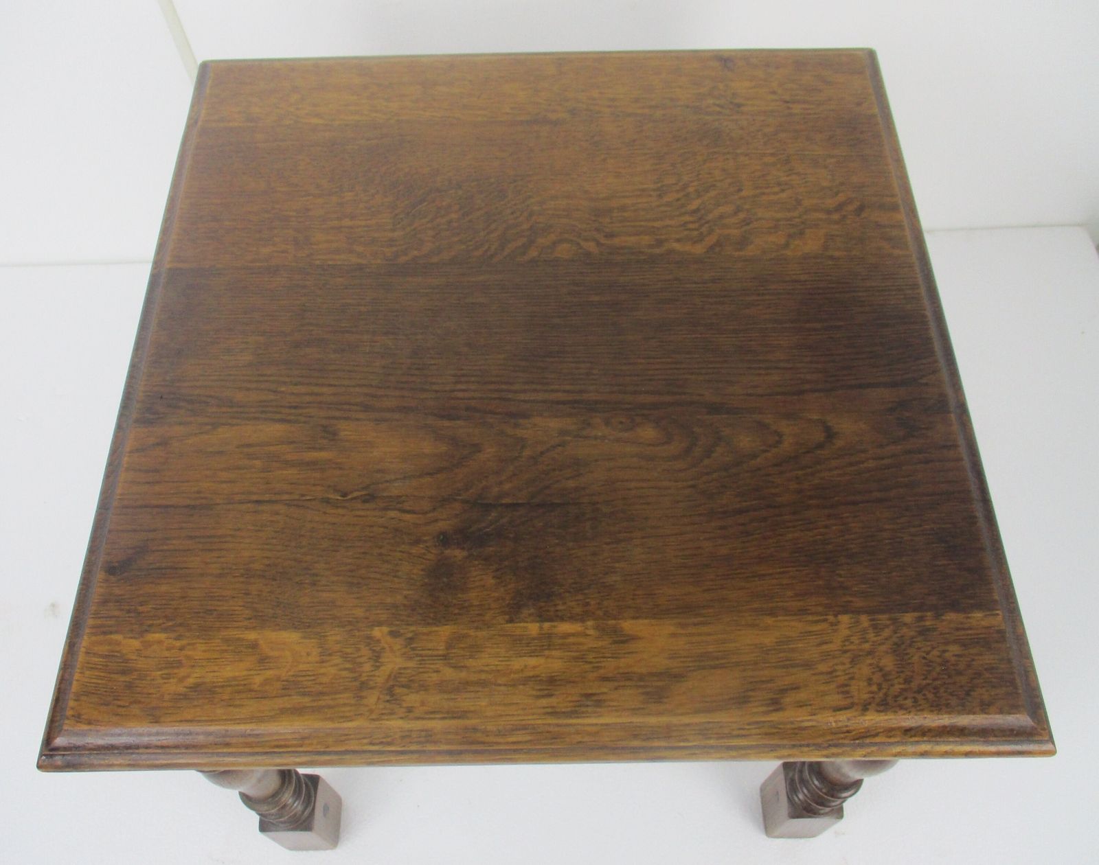 Mid Century French Oak Coffee Side Occasional Table Barn Country Farmhouse Style photo Furniture