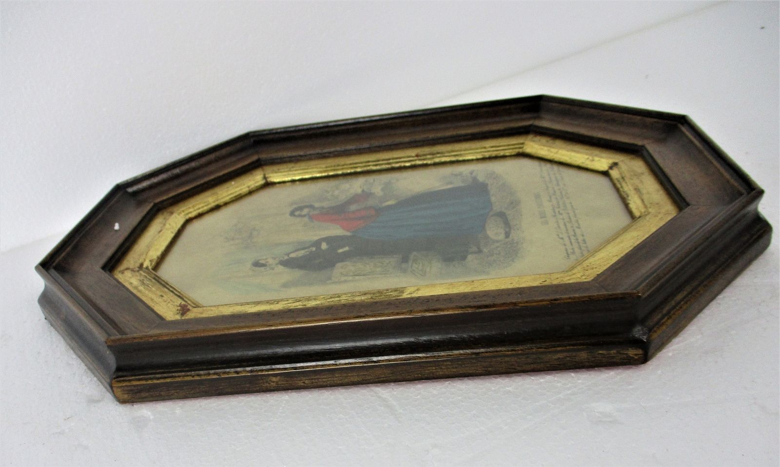 Les Modes Parisiennes  Illustrée Victorian Dress Fashion Print Plates Framed It photo Art