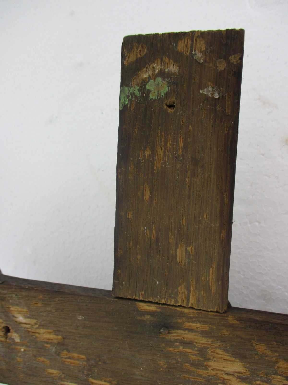 photo for sale Hand Carved Wood  Hanging Crucifix Cross Jesus Christ Beautiful Bronze  Corpus