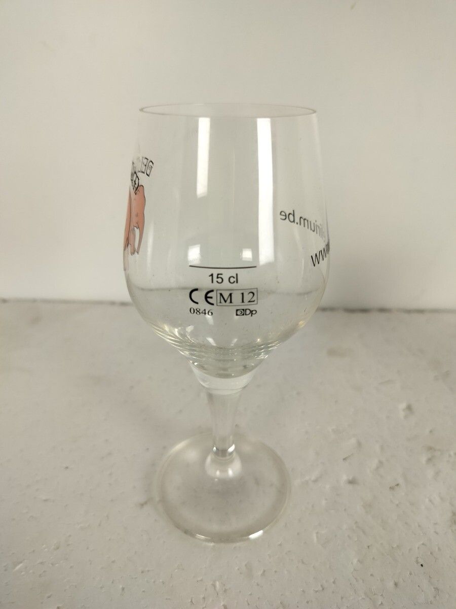4 Different Beer Glasses Belgium Delirium Tremens Pink Elephants Collector photo furniture