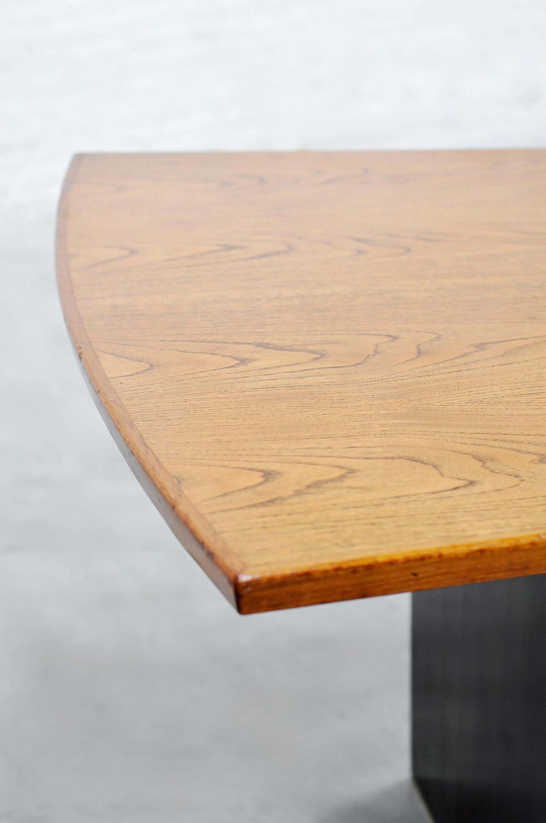 Mid Century “Bow‑Tie” Dining Table By Harvey Probber, Inc 1955, Teak & Brass photo 7513.0