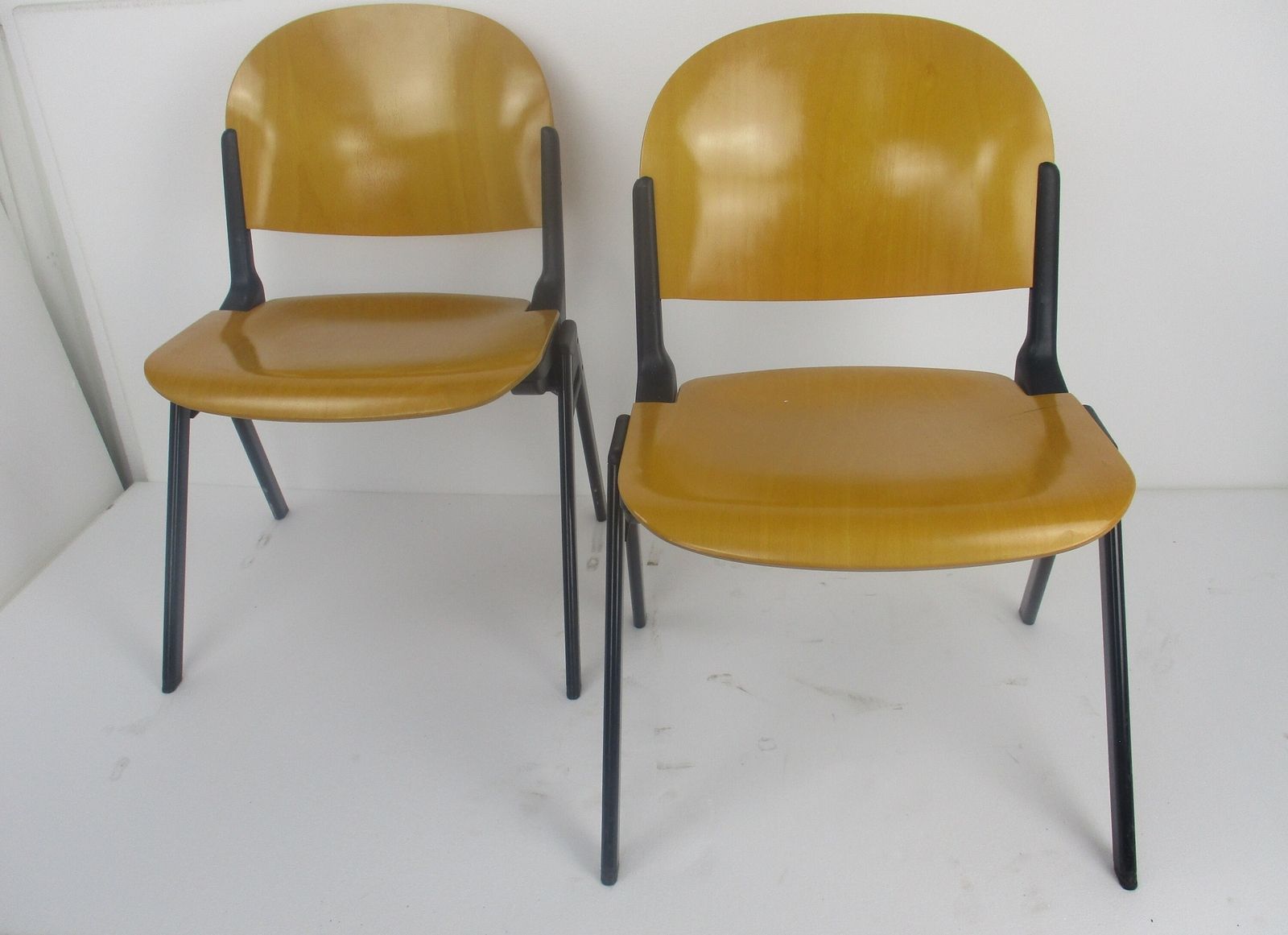 Pair Castelli Chairs Italian Desk Officice Chair Design Giancarlo Piretti For An photo furniture