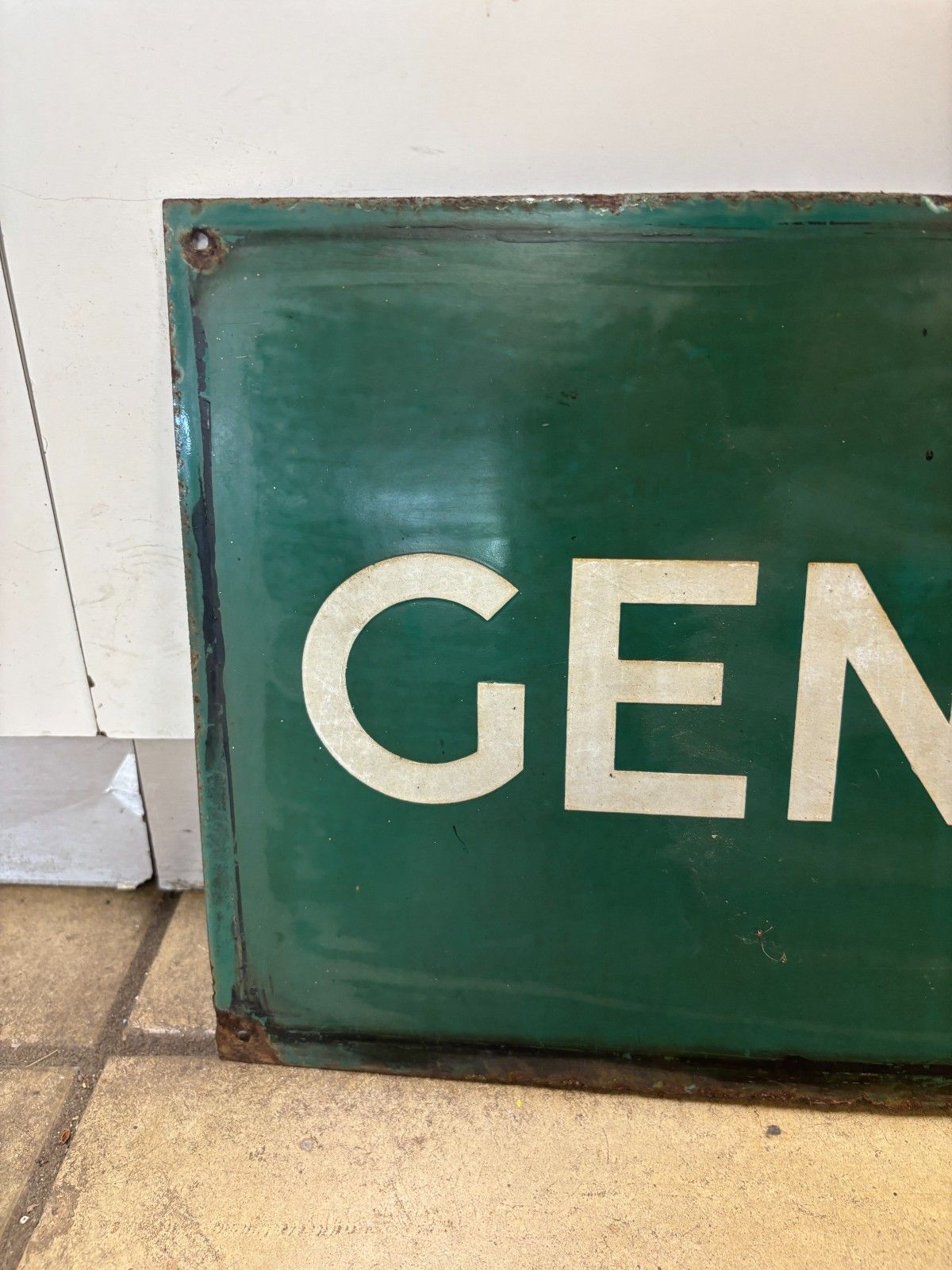 Antique Victoria Railway Gentlemen Enamel Sign By Mcclean & Co Ltd, London photo furniture