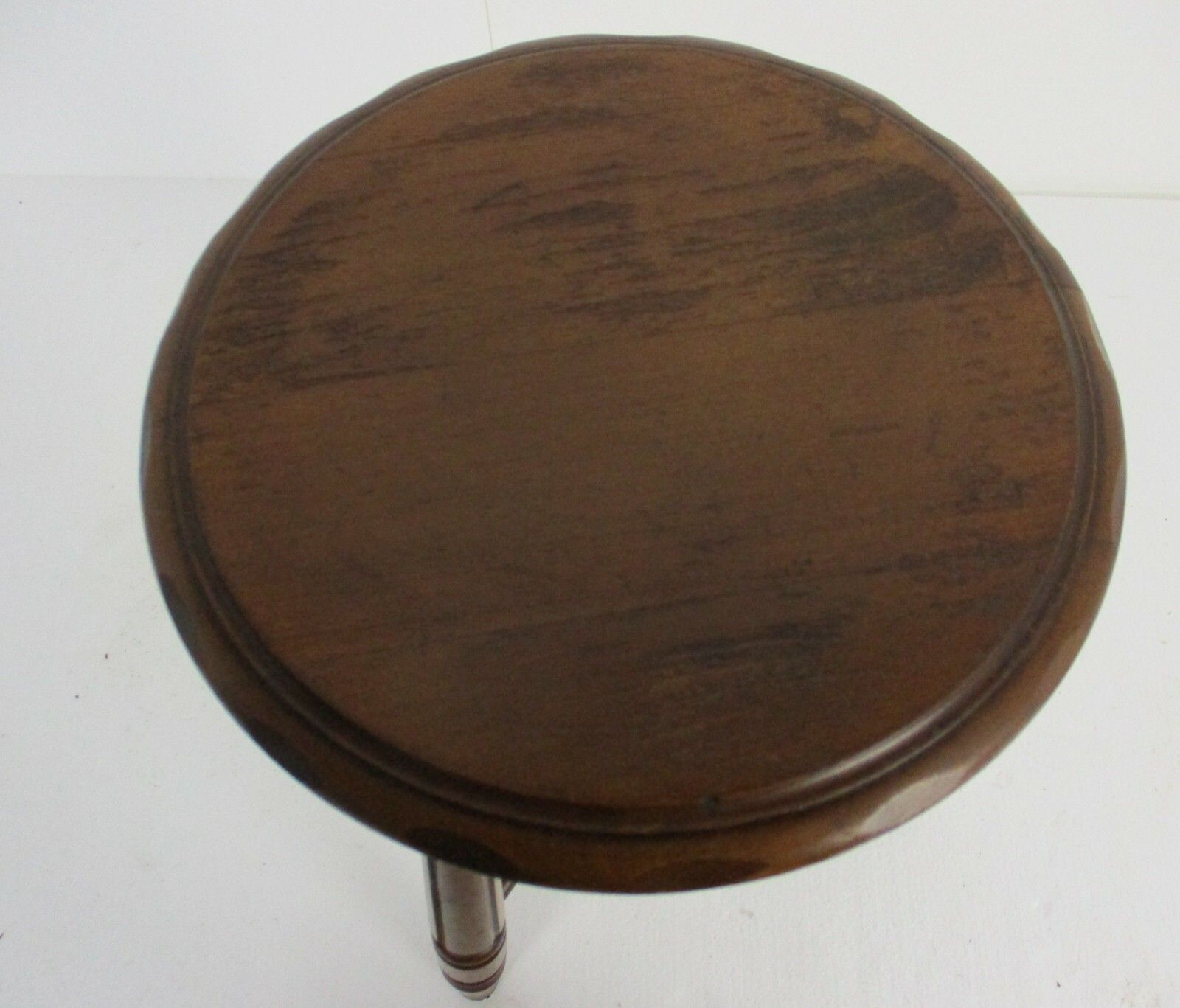 Wooden Side Wine Table Pedestal Plant Bonsai Stand Two Tier Barn Country Style photo vinterior