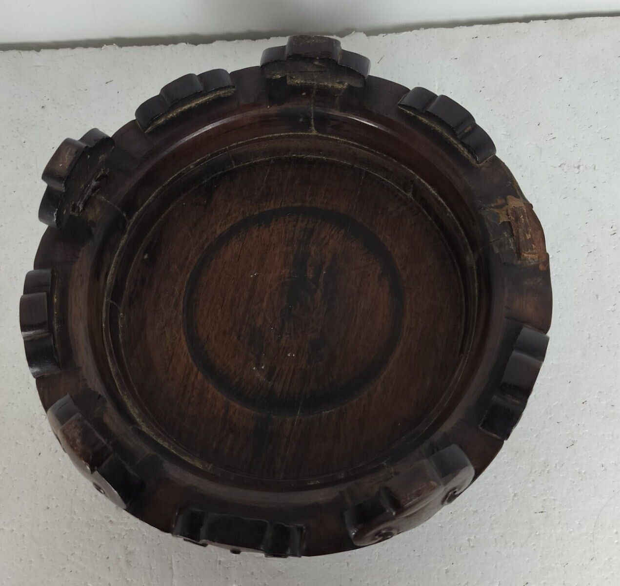 Pedestal Stand For Planter Large Flower Jardiniere Or Vase Chinese Wood Display photo 129.0