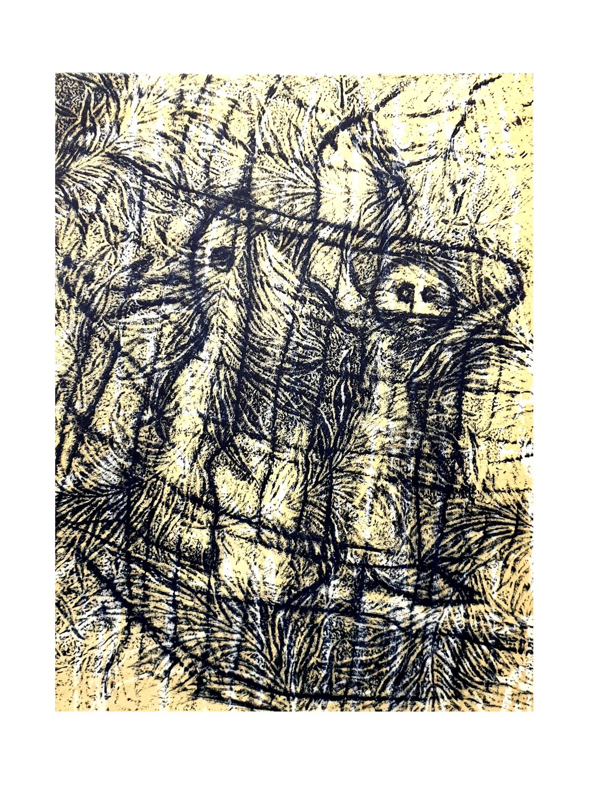 Max Ernstmax Ernst   Composition   Original Lithograph1958 photo furniture