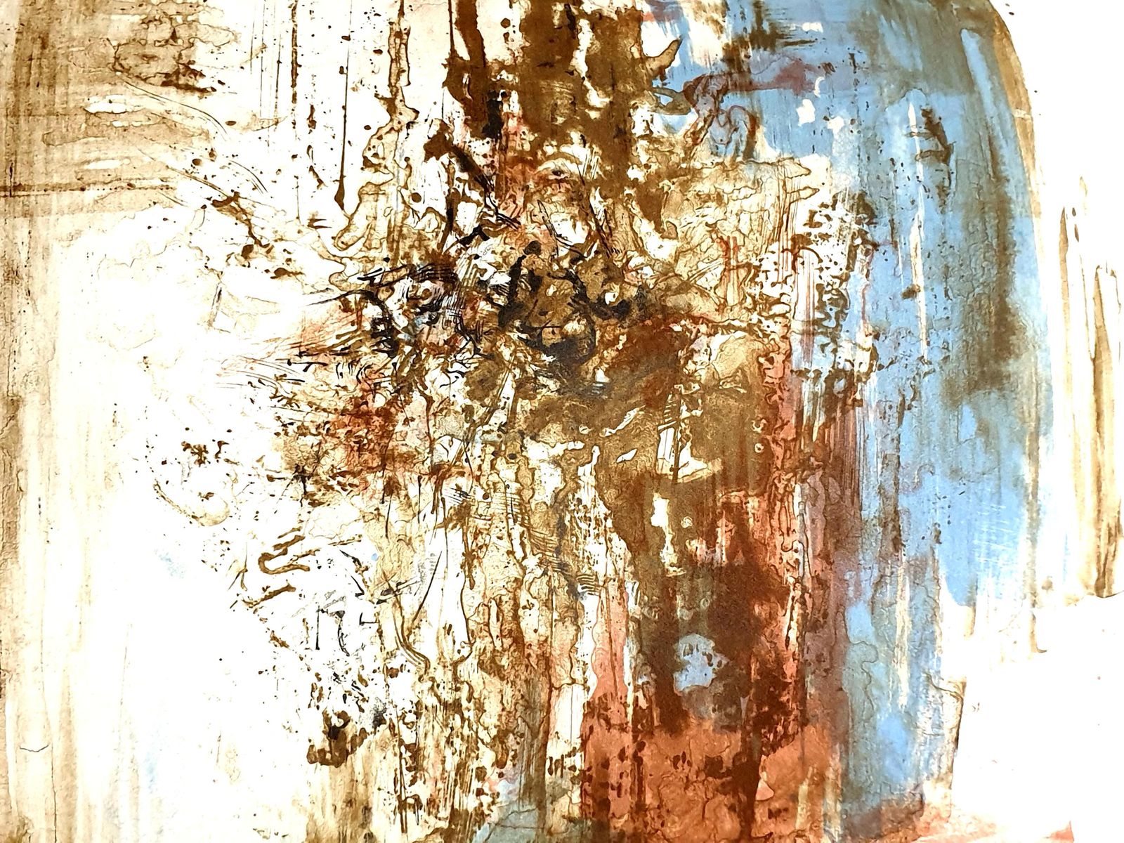 Zao Wou Kizao Wou Ki   Original Lithograph   Abstract Composition1962 photo Art