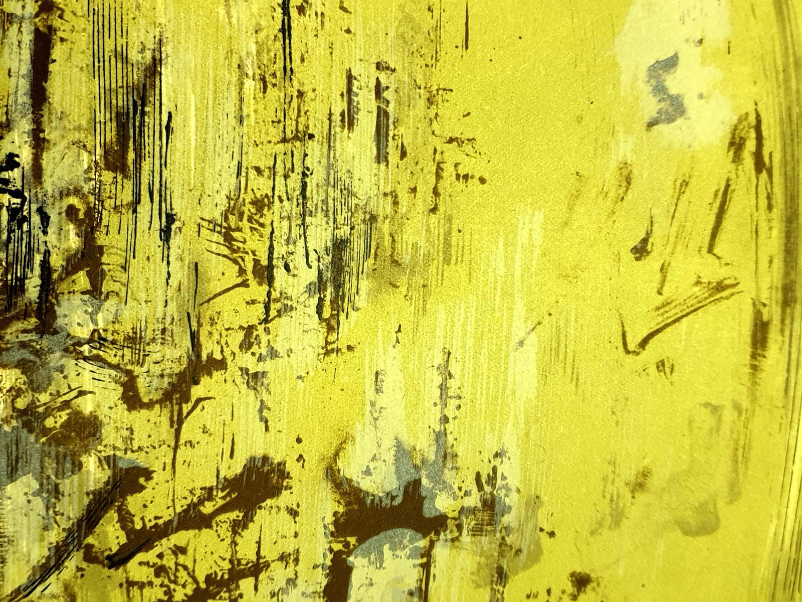 Zao Wou Kizao Wou Ki   Original Lithograph   Abstract Composition1962 photo furniture