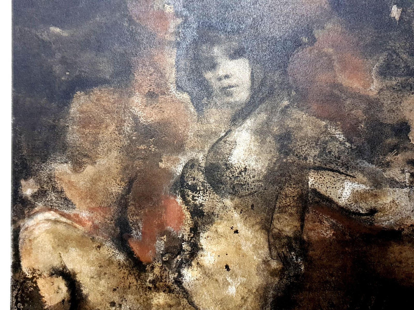 Leonor Finileonor Fini   Sitting   Original Lithograph1964 photo vintage