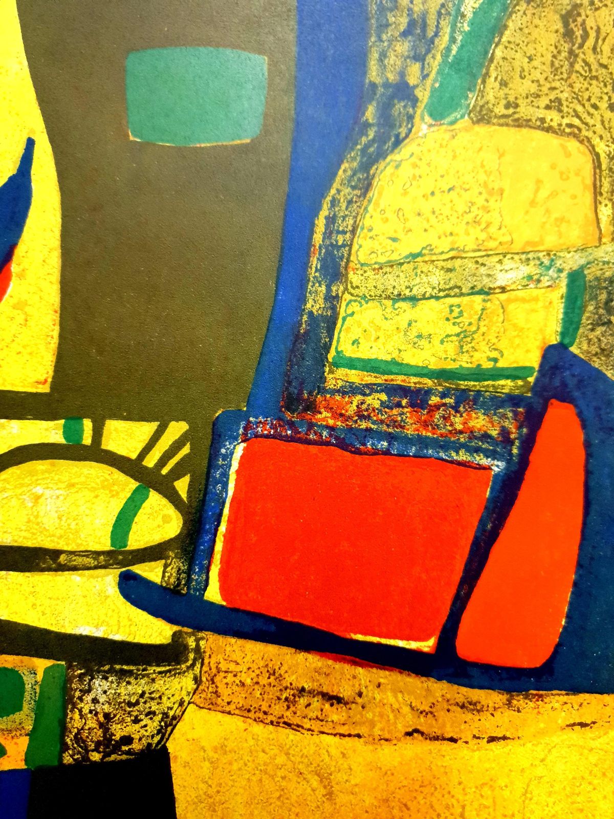 Maurice Estèvemaurice Estève   Composition   Original Lithograph1965 photo Art