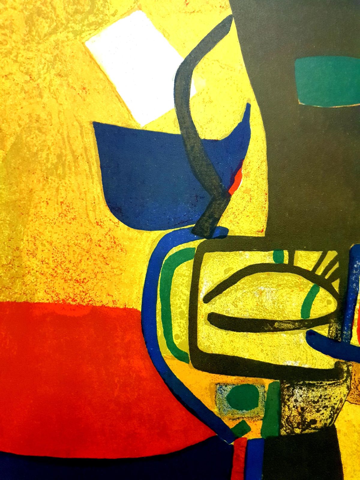 Maurice Estèvemaurice Estève   Composition   Original Lithograph1965 photo vinterior
