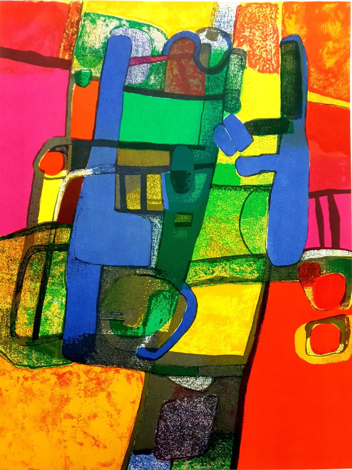 Maurice Estèvemaurice Estève   Composition   Original Lithograph1969