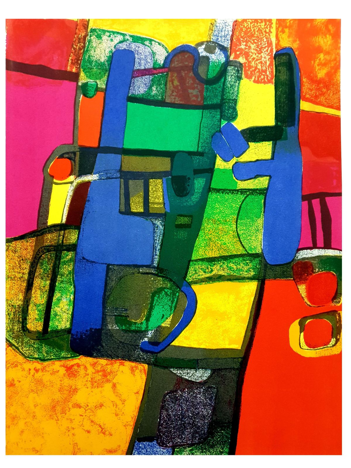 Maurice Estèvemaurice Estève   Composition   Original Lithograph1969 photo buy