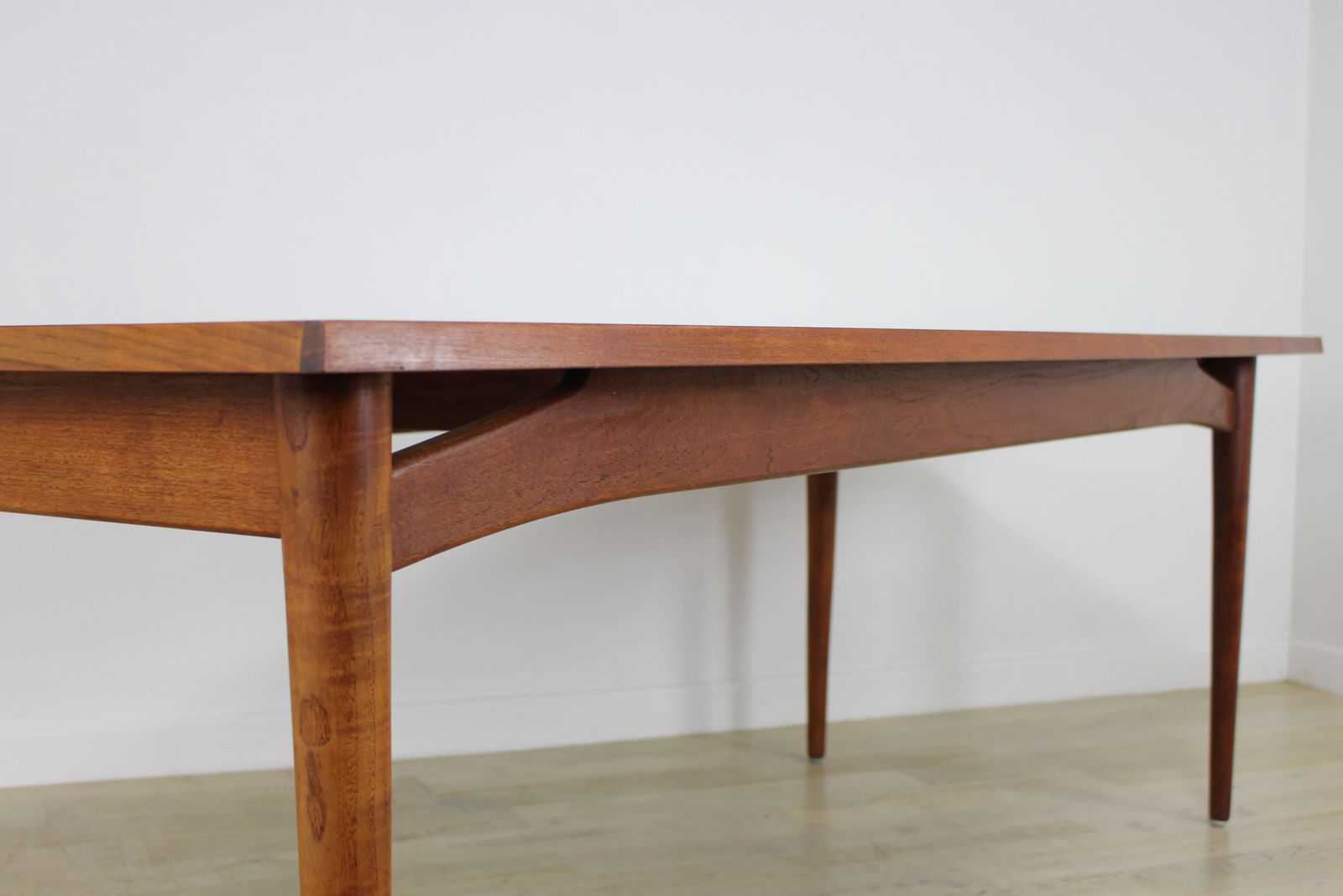 Smart Rare A Younger 8 Seat Dining Table Circa 1960 photo vinterior