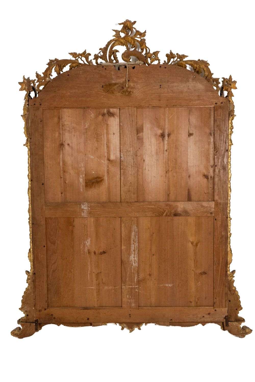 Louis XV Style Beaded Mirror. Napoleon III Period, Circa 1880. photo vintage