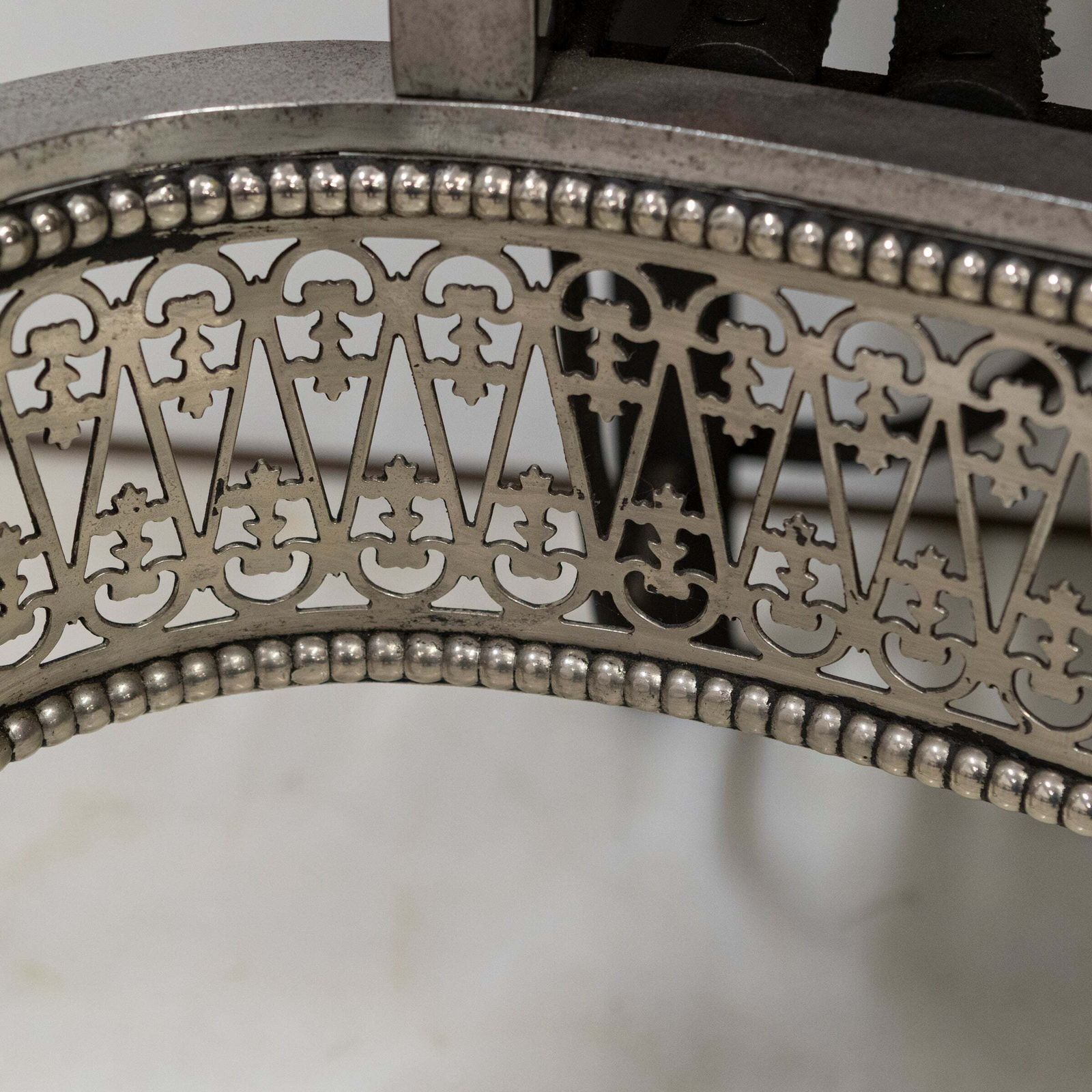 Reclaimed Georgian Style Polished Steel Fire Basket photo 2200.0