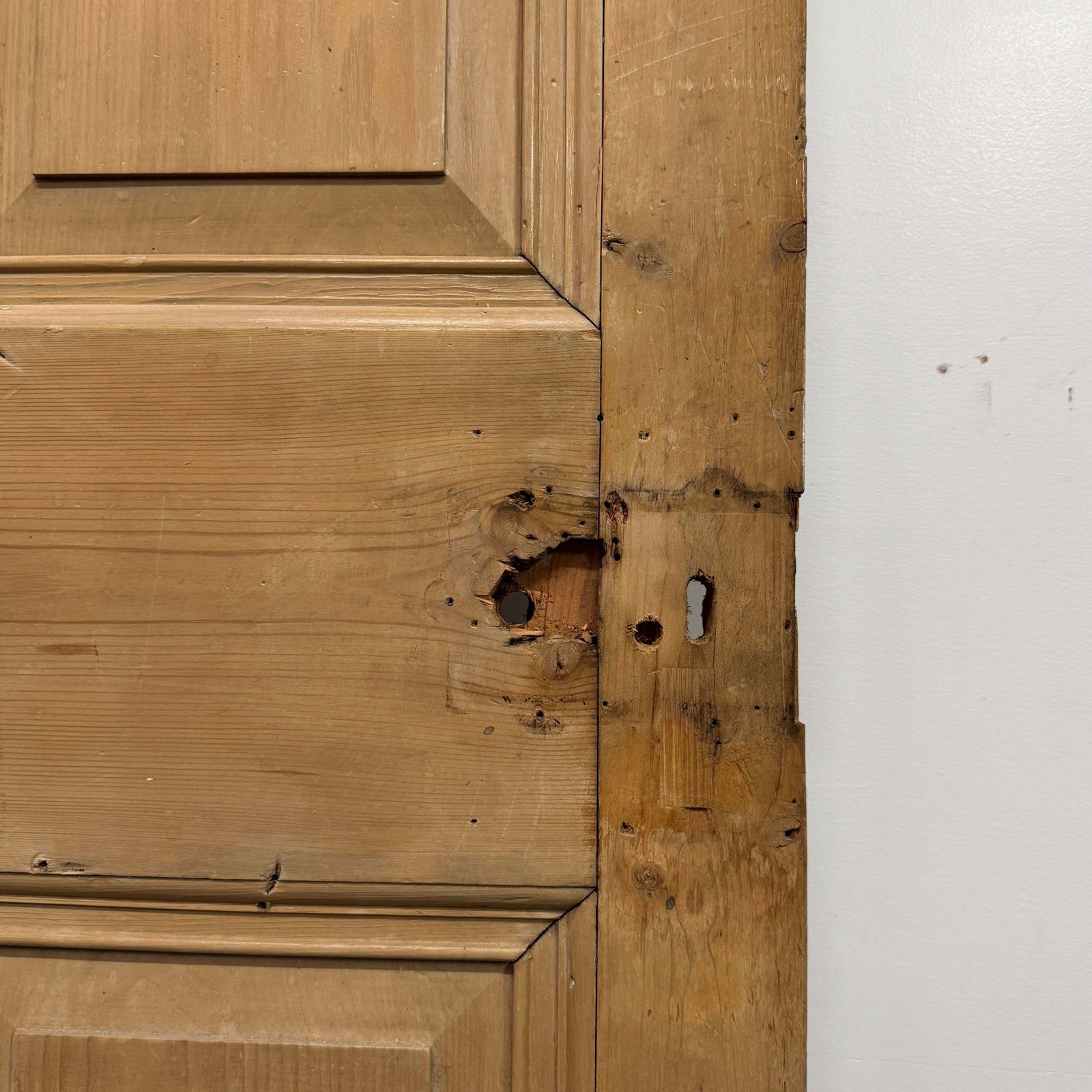 Antique Five Panel Door 209cm X 95.5cm photo vinterior