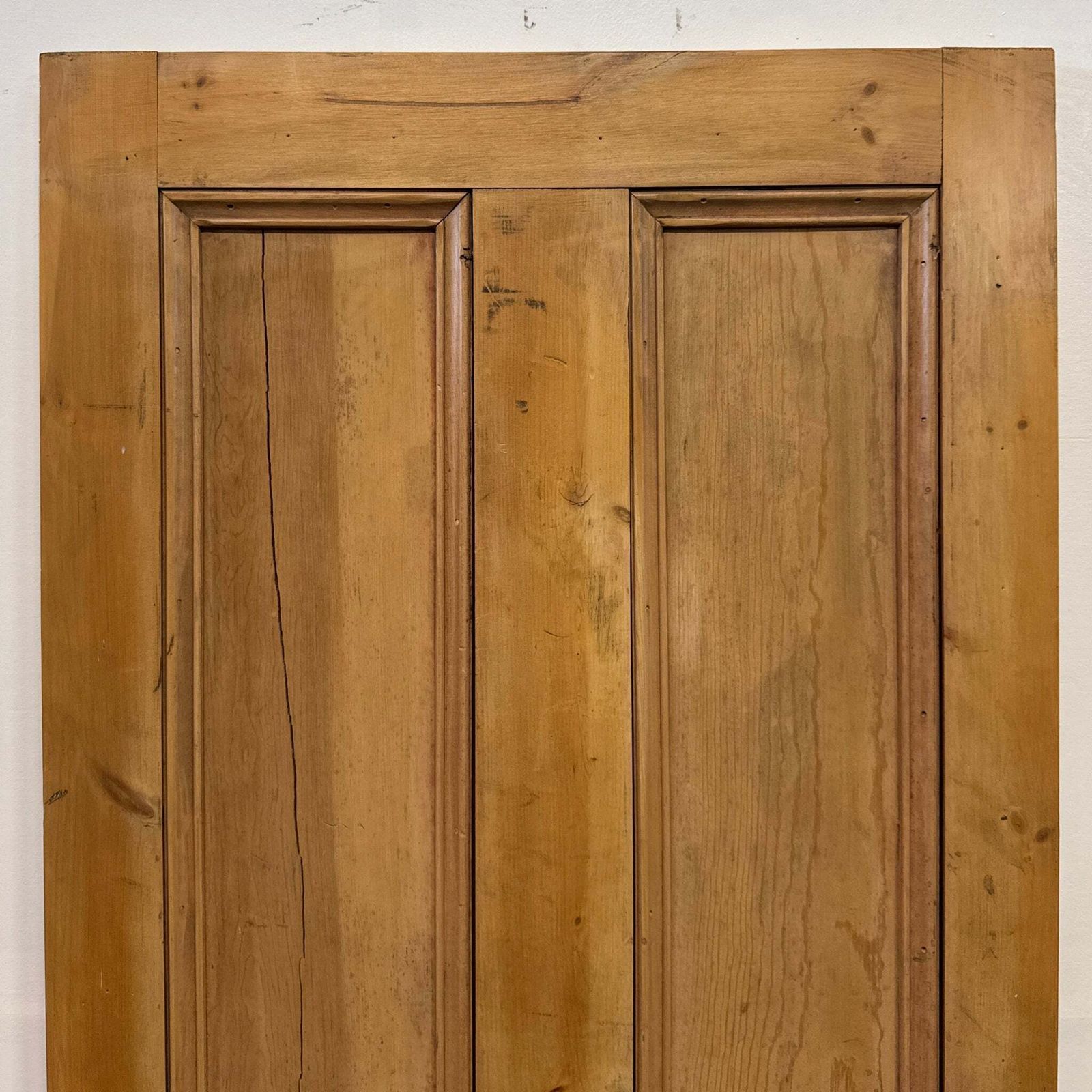 Antique 4 Panel Door 197cm X 75cm photo Home Fixtures