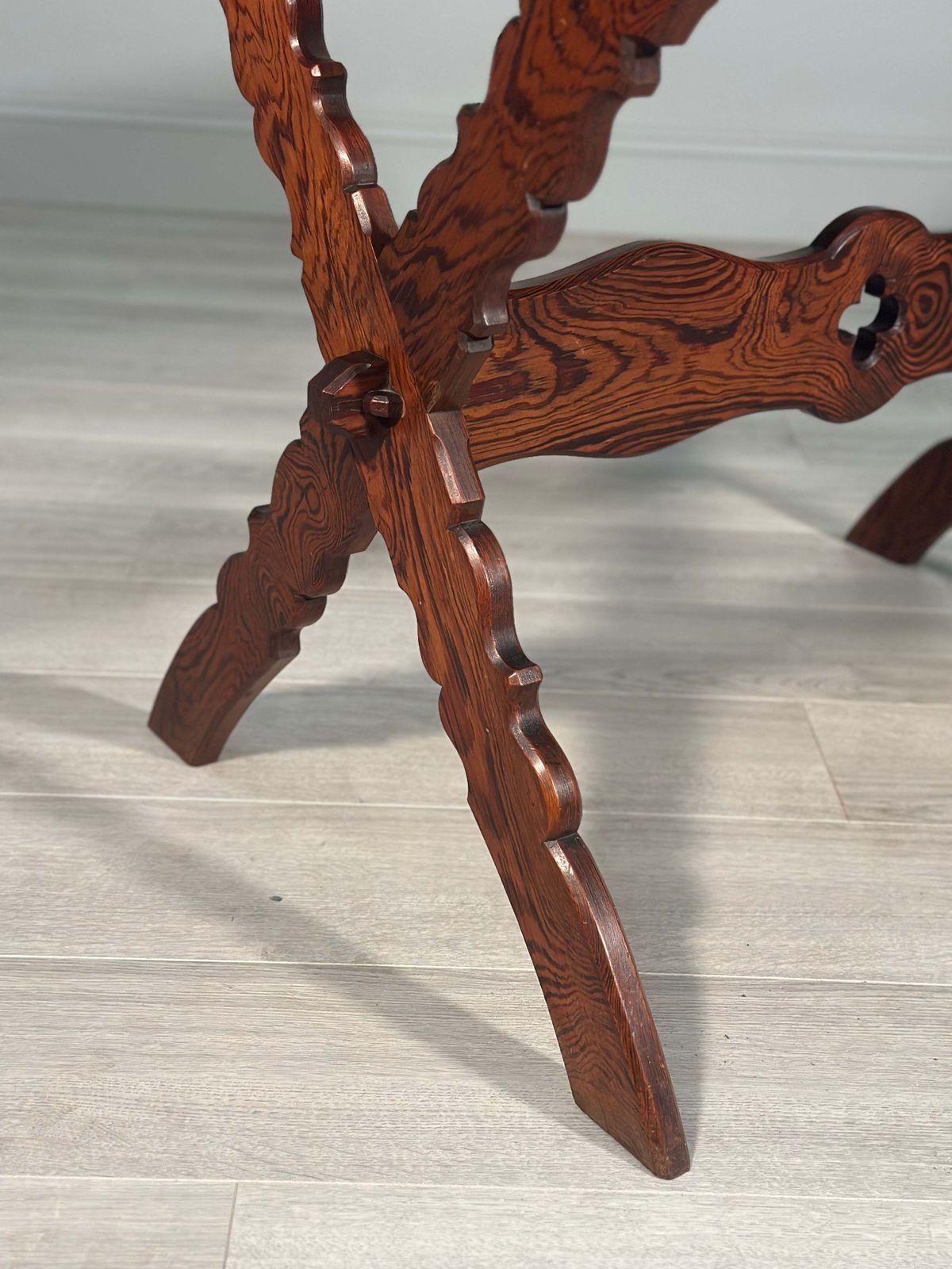 Ecclesiastical Pitch Pine Writing Table C.1910 photo for sale